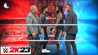 I Made The Best Smackdown Vs Raw Wargames 2023 ! (Wwe 2K23)