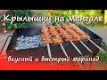 Крылышки на мангале | Маринад для куриных крылышек на мангале