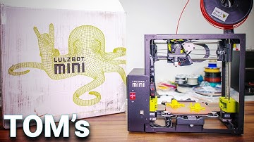 Unboxing & first print: The AlephObjects Lulzbot Mini!