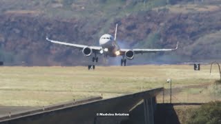 HARD Landings at Madeira Airport