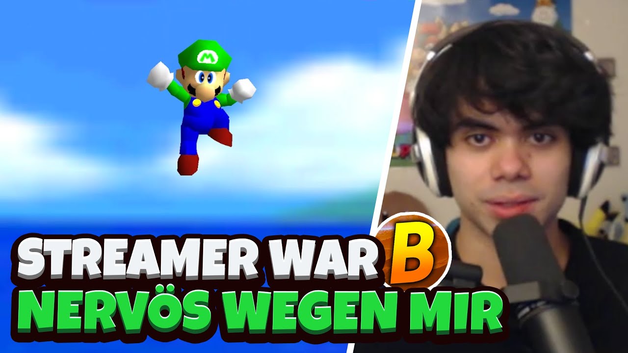 No Good Streamer R Maria Streamer war nervös wegen mir - Mario Star Road - YouTube