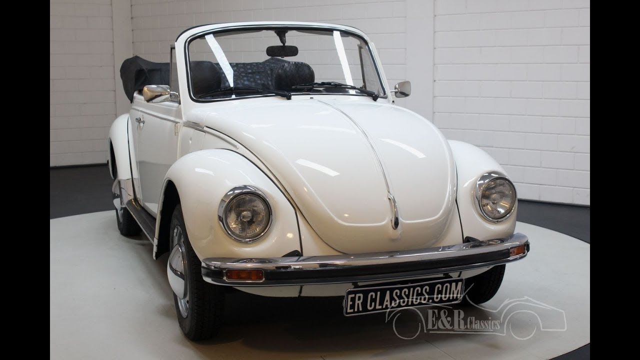 Volkswagen Beetle 1303 Cabriolet 1978 -VIDEO- www.ERclassics.com