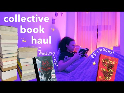 big collective book haul + cosy reading vlog! 🍁📓 basically my autumn tbr :))