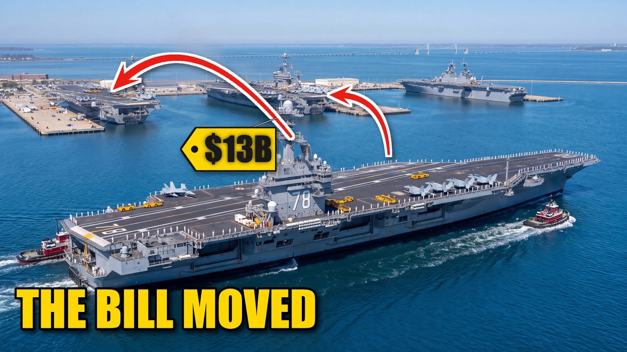 Why the US Navy Is Still Paying for the USS Gerald R. Ford - YouTube