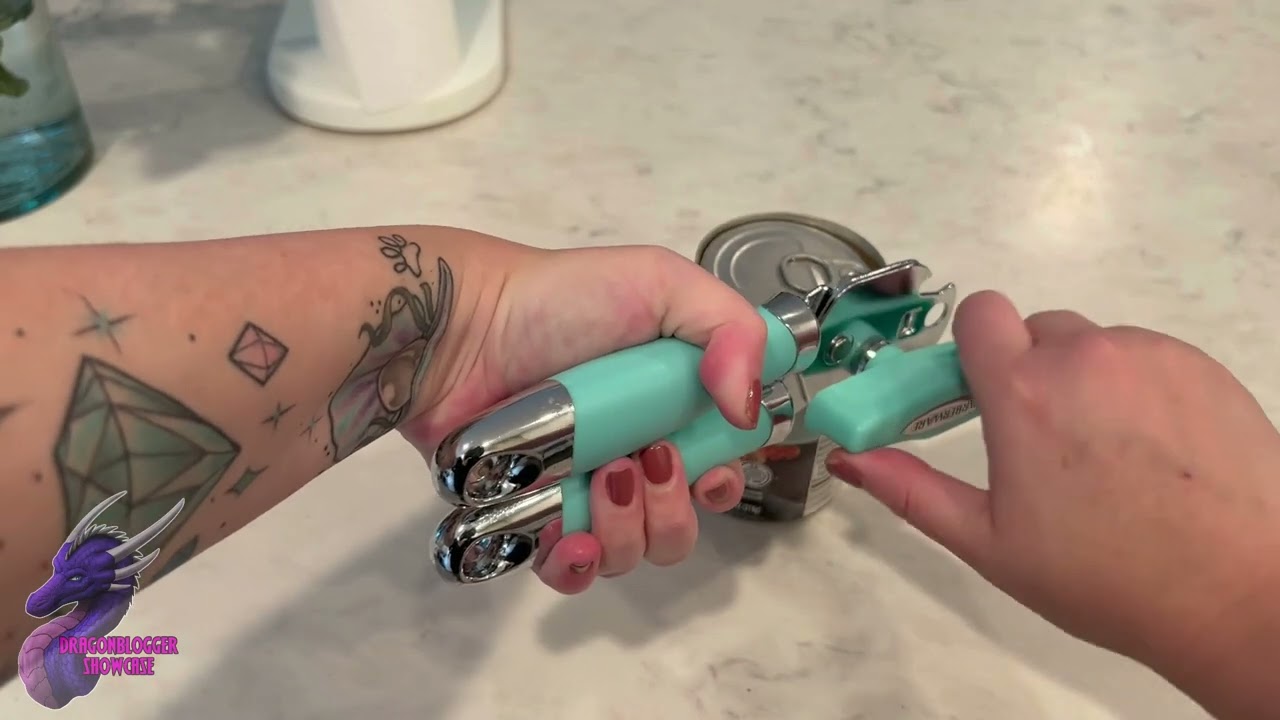 KITCHEN AID Turquoise Manual Can Opener