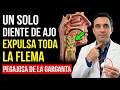 El superpoder del ajo para expulsar toda la flema de la garganta