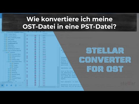 Wie kann ich meine Outlook - OST Dateien in PST - Dateien umwandeln? - Ganz einfach !