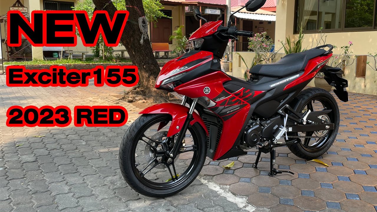 New Exciter 155 ยามาฮ่า เอ็กซ์ไซเตอร์ 155 ปี2023 สีแดง สีใหม่! YouTube