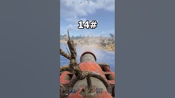 How Many Cannonballs To Destroy A Tank? #rustconsole #rustgame #rustconsole