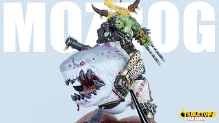 How To Paint Mozrog Skragbad, The Snakebites Beast Snagga Orks Character from Warhammer 40,000