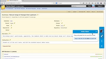 Review Board Chat Extension