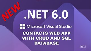 DotNet 6: Contact Management System with CRUD Operations and SQL Database