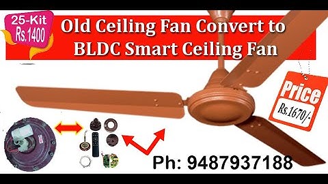 How to Convert OLD Ceiling fan to BLDC Smart Fan Video l Inspired by sandeep maheshwari l Dr.Vivek B