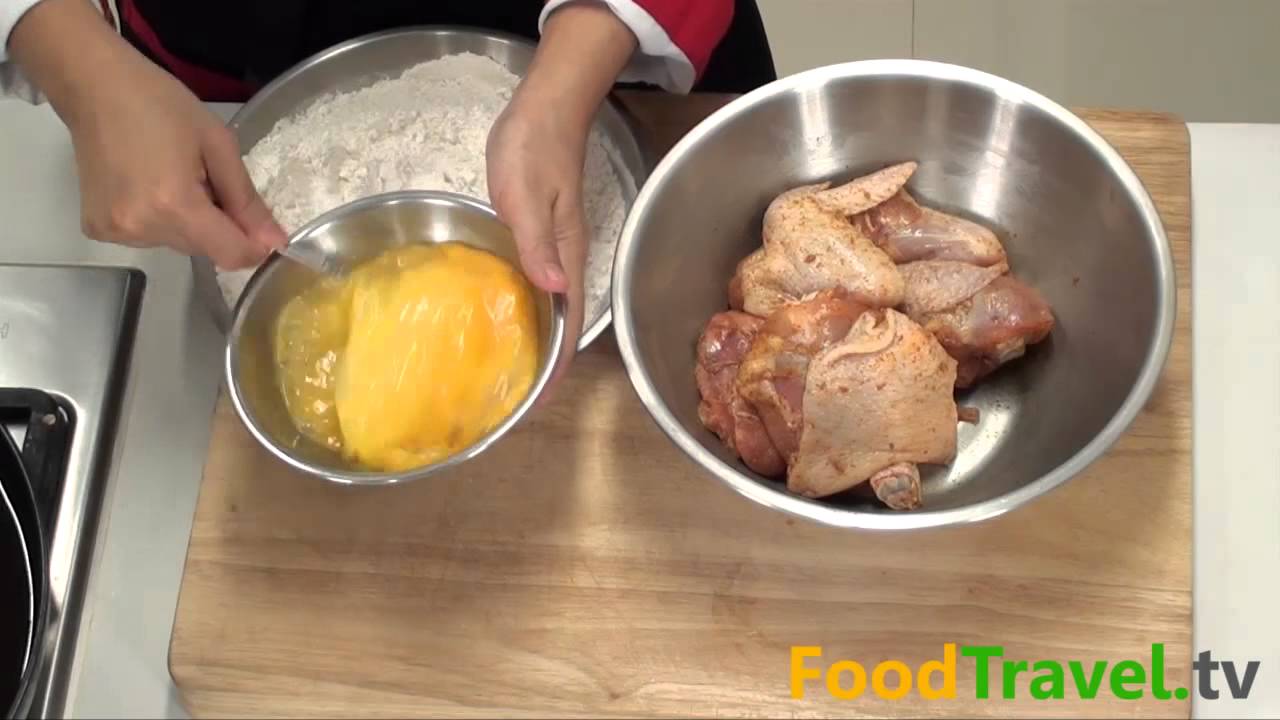 ไก่ทอดกรอบ แบบฟาสต์ฟู้ด (ลุงเคนฯ)