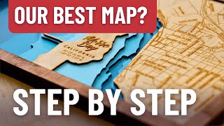 How we made our best map of Morro Bay, California. Step by Step