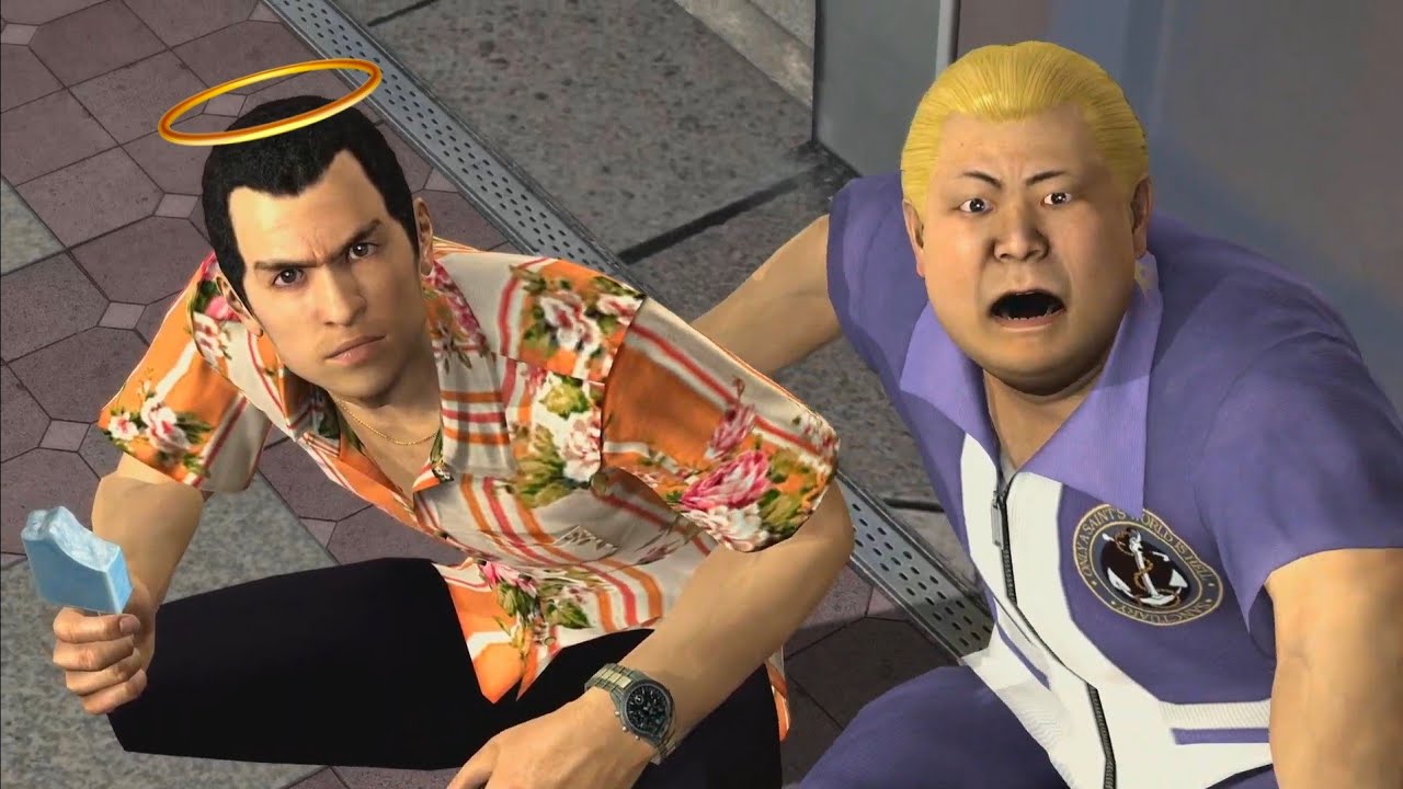 Yakuza 3 - Rikiya Shimabukuro Boss fight (Legend) - YouTube