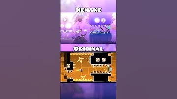 🤯CLUBSTEP Vs REMAKE #geometrydash #gdupdate #gd