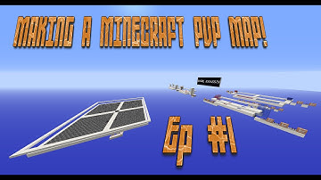 Making a Minecraft PVP Map!  (Episode #1)