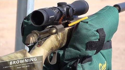 Cover Image for Gear 101 - Browning X-Bolt Hell's Canyon Speed Suppressor Ready