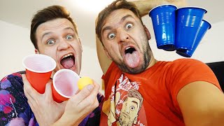 Beer Pong Challenge #2 | Tary vs. Jura