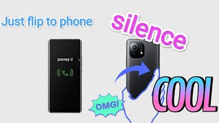 Flip To Silenceo silence an incoming call, place your phone face down on a flat surface screenshot 3