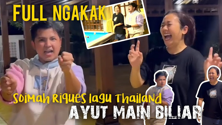 JIRAYUT MAIN KE PENDOPO SOIMAH FULL NGAKAK‼️AYUT MAIN BILIAR SOIMAH RIQUES LAGU THAILAND