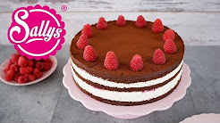 Himbeer-Schokoladentorte / Naked Cake