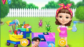 Can We Fix Every Room? Sweet Baby Girl Messy House Cleanup Game Walkthrough Review #games screenshot 5