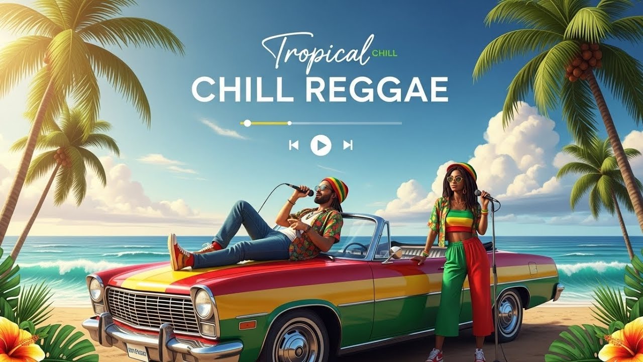 Reggae Island Mix 🌊 Feel Good Tropical Vibes to Relax & Work