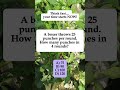 Boxer Throws 25 Punches per Round – How Many in 4 Rounds? #shorts #maths