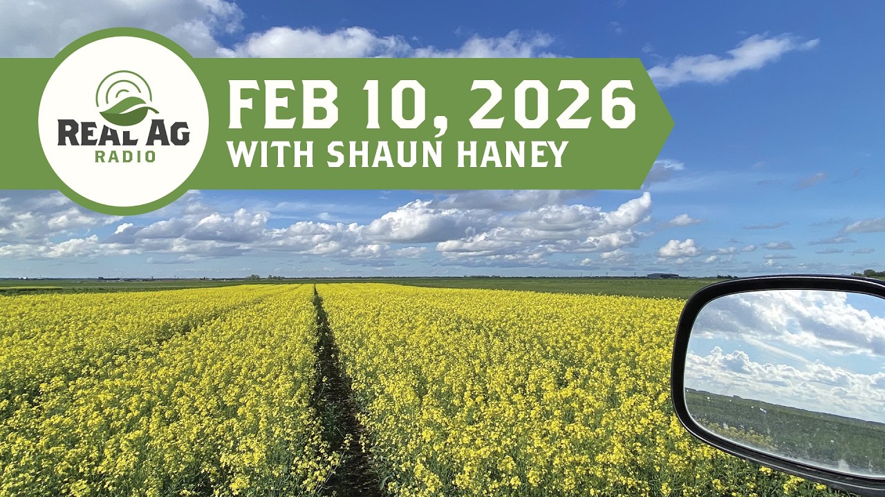 RealAg Radio: Продажа канадских товаров по всему миру, 45z и хорошие времена в животноводческой о...