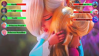 The Super Mario Galaxy Movie Final Battle Showdown With Healthbars