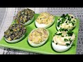 Pyszniutkie jajka faszerowane na 3 sposoby | Zrób pyszne Wielkanocne śniadanie | #wielkanoc #jajka
