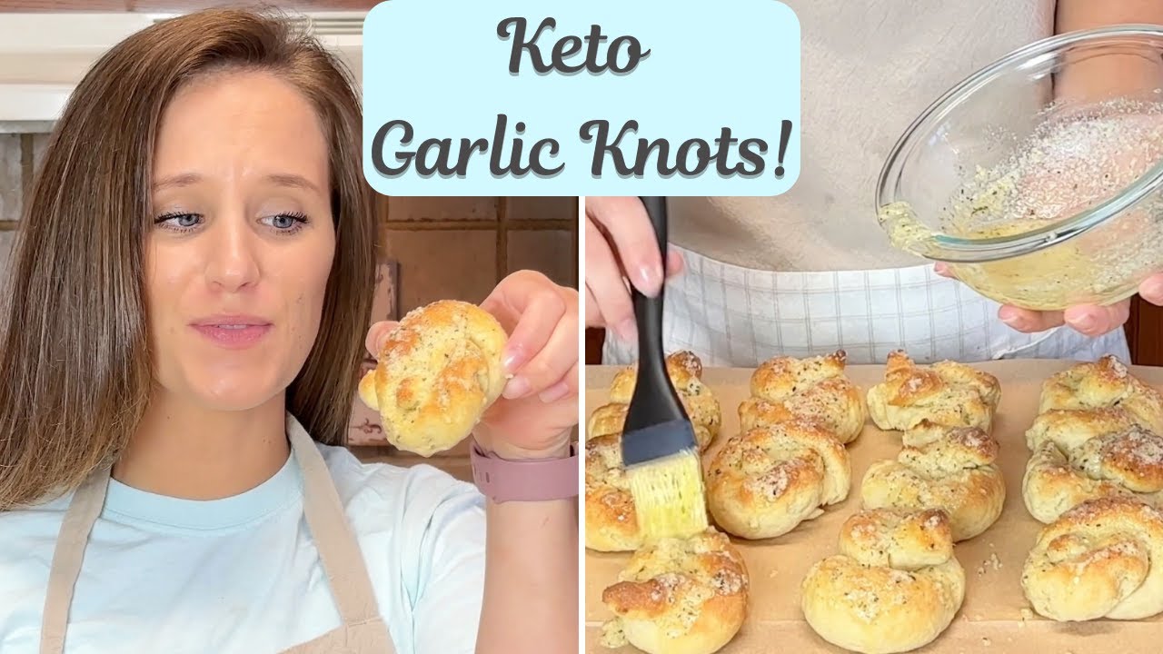 Keto Garlic Knots! Keto Appetizers! Gluten free YouTube