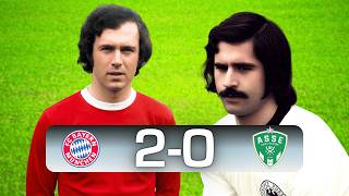 When Beckenbauer Destroyed Saint-Étienne With Bayern L 197475 European Cup
