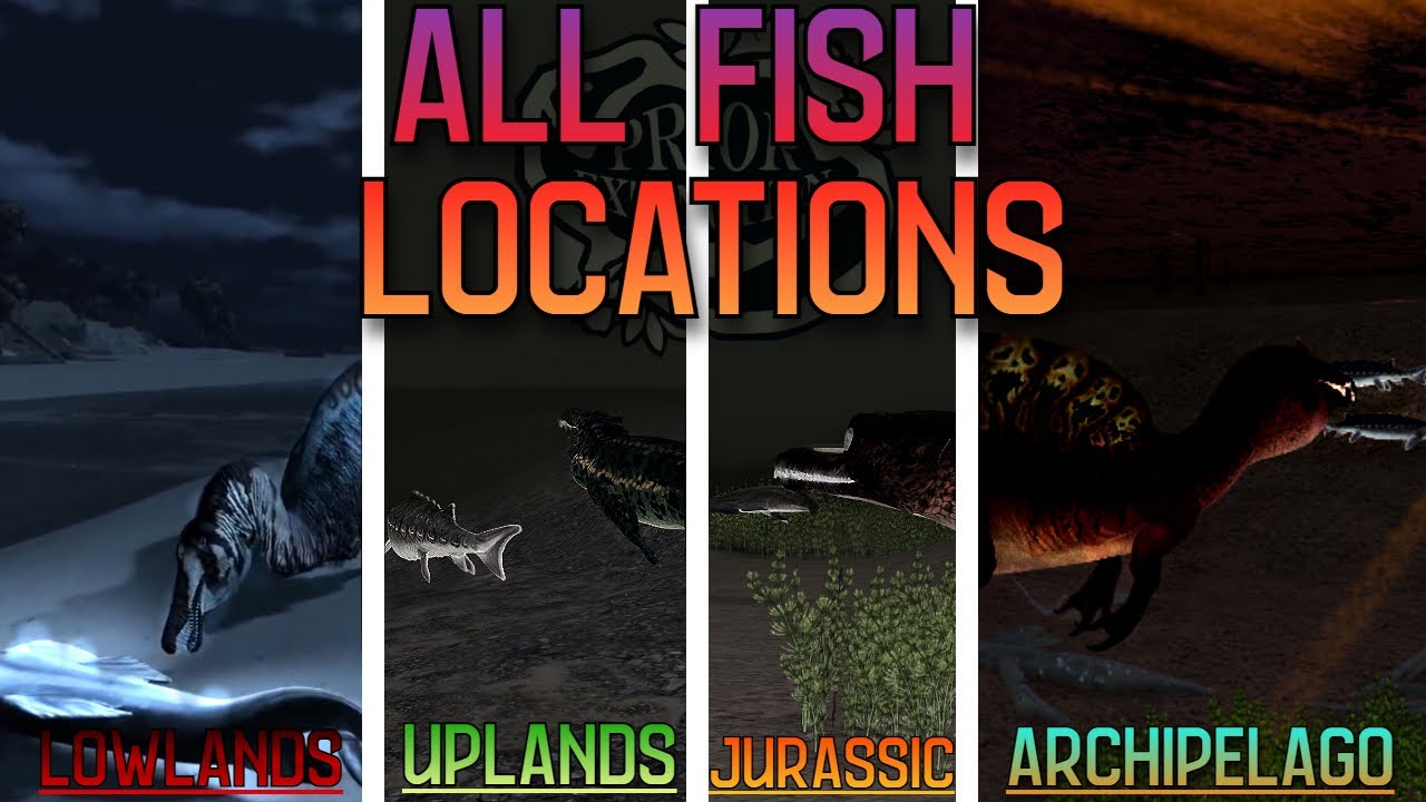 All Fish Locations In EVERY Ecosystem In Prior Extinction│Prior Extinction