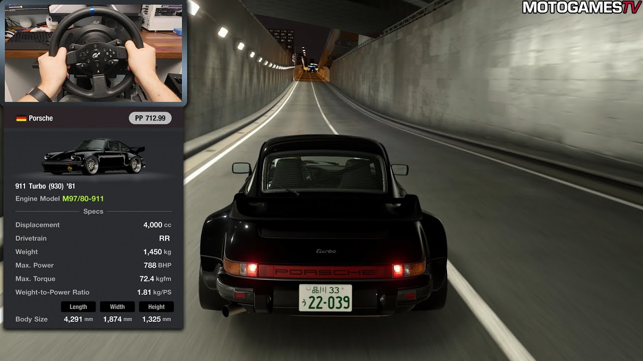 Gran Turismo 7 - 911 RSR Engine Swap in Porsche 911 Turbo '81 (788