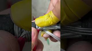 How To Make Wire Connection Stronger | Reliable Electrical Joint Method #shortvideo #wire