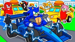 Download Lagu Sonic MUSCULOSO VS 4 Cazadores GORDOS en Driving Empire! MP3