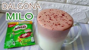 Dalgona Milo l Dalgona Milo without Whipped Cream l How to Make Milo Dalgona without ovalette