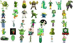 Which one of these green characters are better