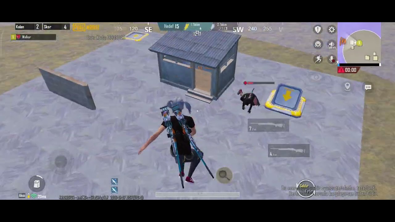 Wow 1v1 🫣😱 Pubg mobile