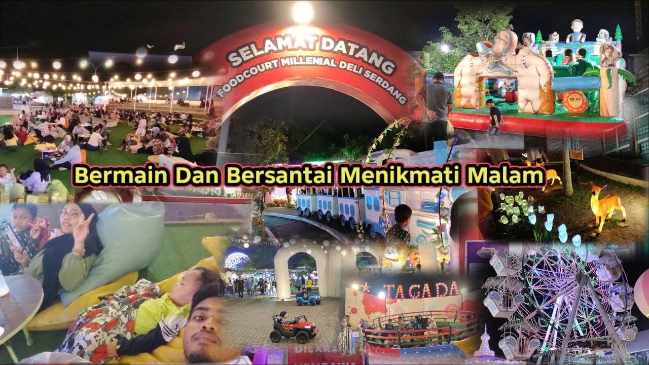 Lesehan ,live musik, bersama keluarga menikmati malam