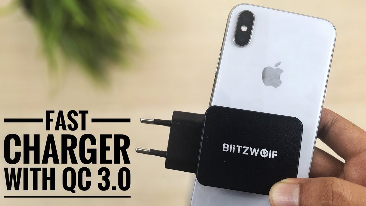 Fast Charger for iPhone | Blitzwolf BW-S5 QC3.0 18W | Banggood