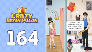 Crazy Brain Puzzle Level 164 Fart Crisis | Complete Walkthrough & Solutions! 🎯