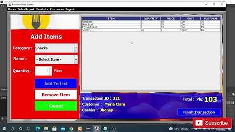 Simple POS System using Java(An overview) - Part 1