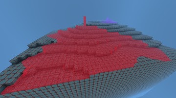 Divine Voxel Engine - Mega Flow Test - Improved Water Meshing and Water Light