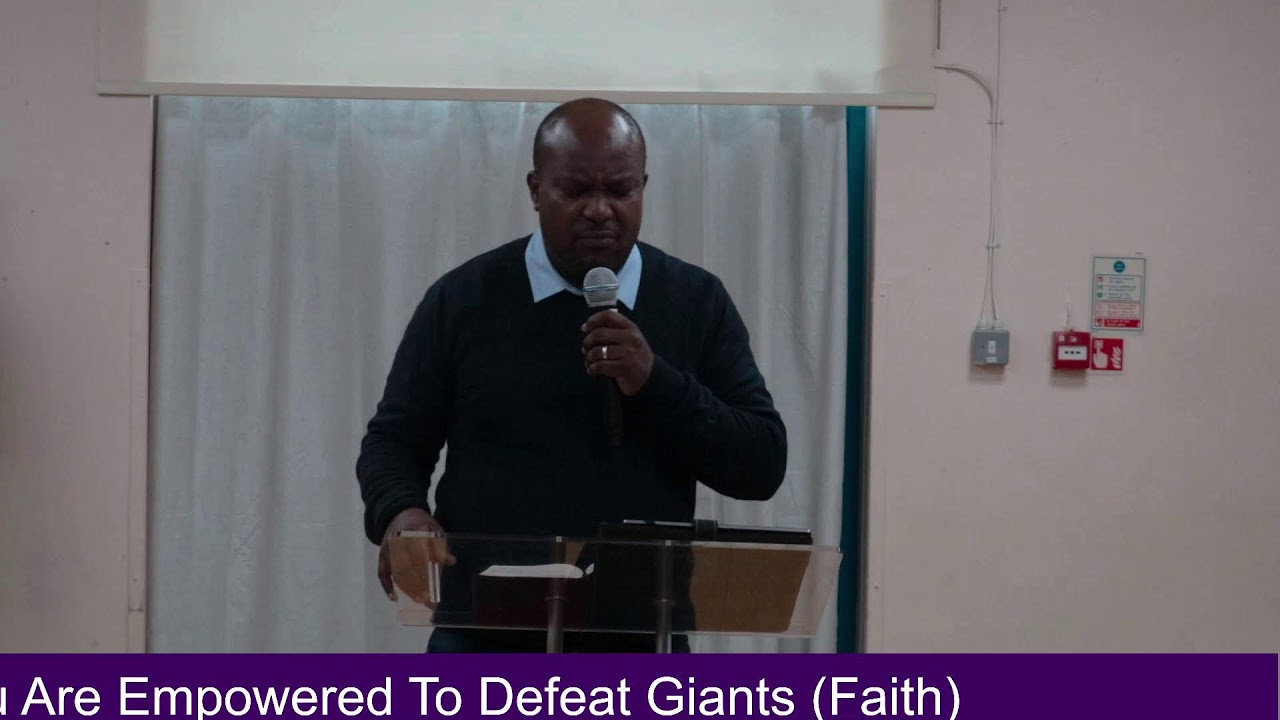 When You Are Anointed, You Are Empowered To Defeat Giants (Faith)