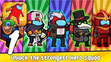 Impostors vs Zombies: Survival Gameplay Walkthrough #1 (Android, IOS)