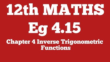 Class 12/MATHS/Example 4.15/DEVA